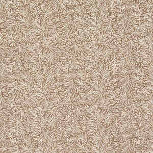 Willow Leaf Mocha 182182 by Schumacher Fabric