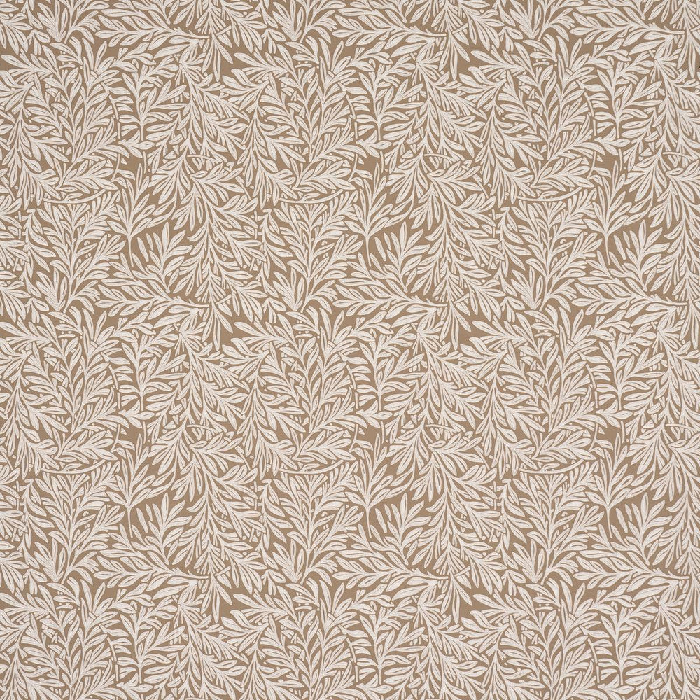 Willow Leaf Mocha 5004138 by Schumacher Wallpaper Craft Revival 9.0" - Fabric Carolina -