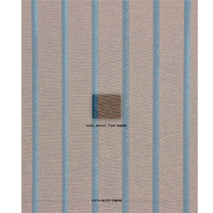 Axel Fringe Wallcovering Peacock/Brown 5015710 by Schumacher Wallpaper