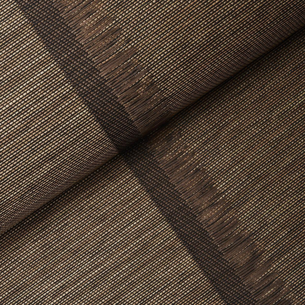 Axel Fringe Wallcovering Brown/Copper 5015711 by Schumacher Designer Wallpaper Patterson Flynn 7.75" - Swanky Fabrics -