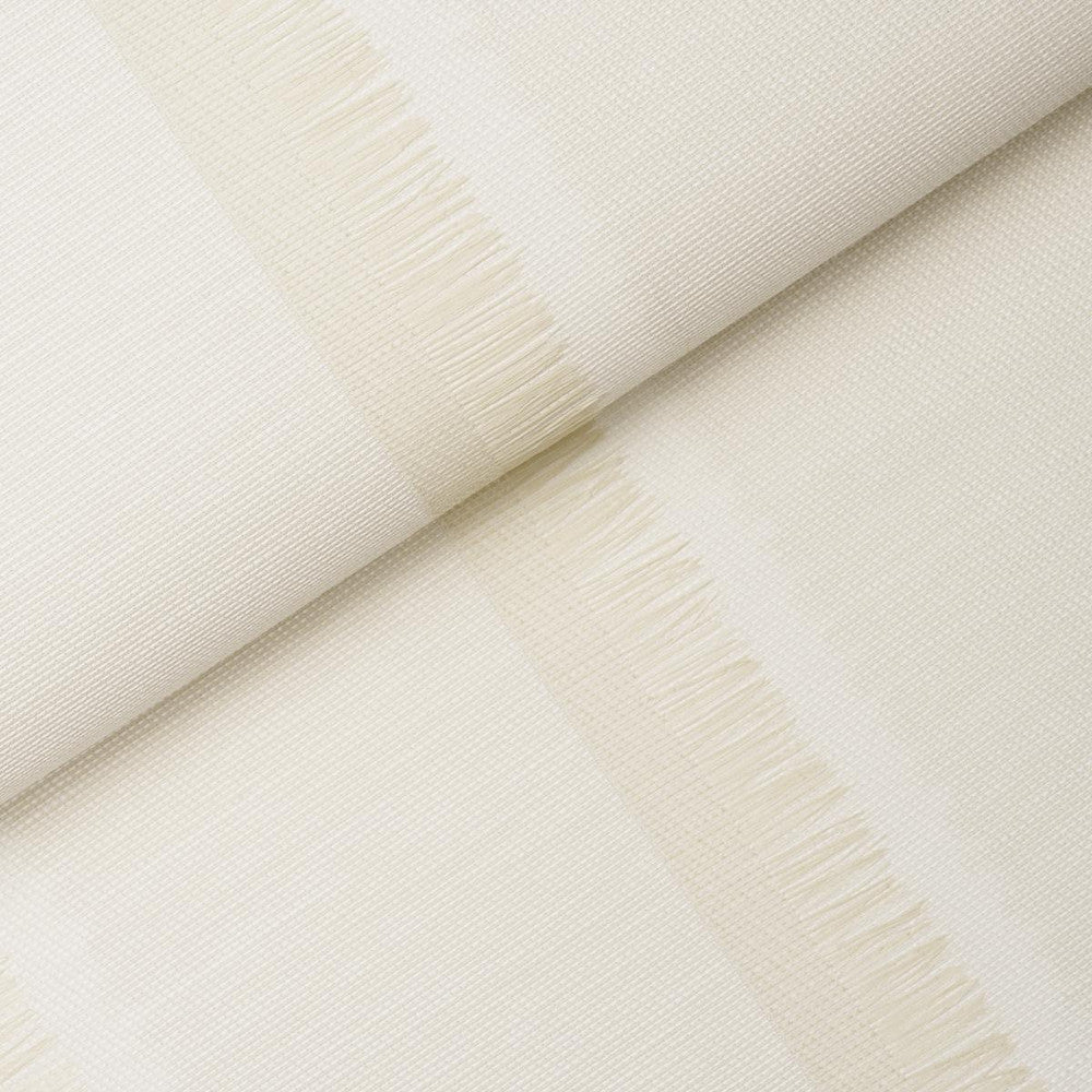 Axel Fringe Wallcovering Parchment 5015712 by Schumacher Wallpaper Patterson Flynn 7.75" - Fabric Carolina -