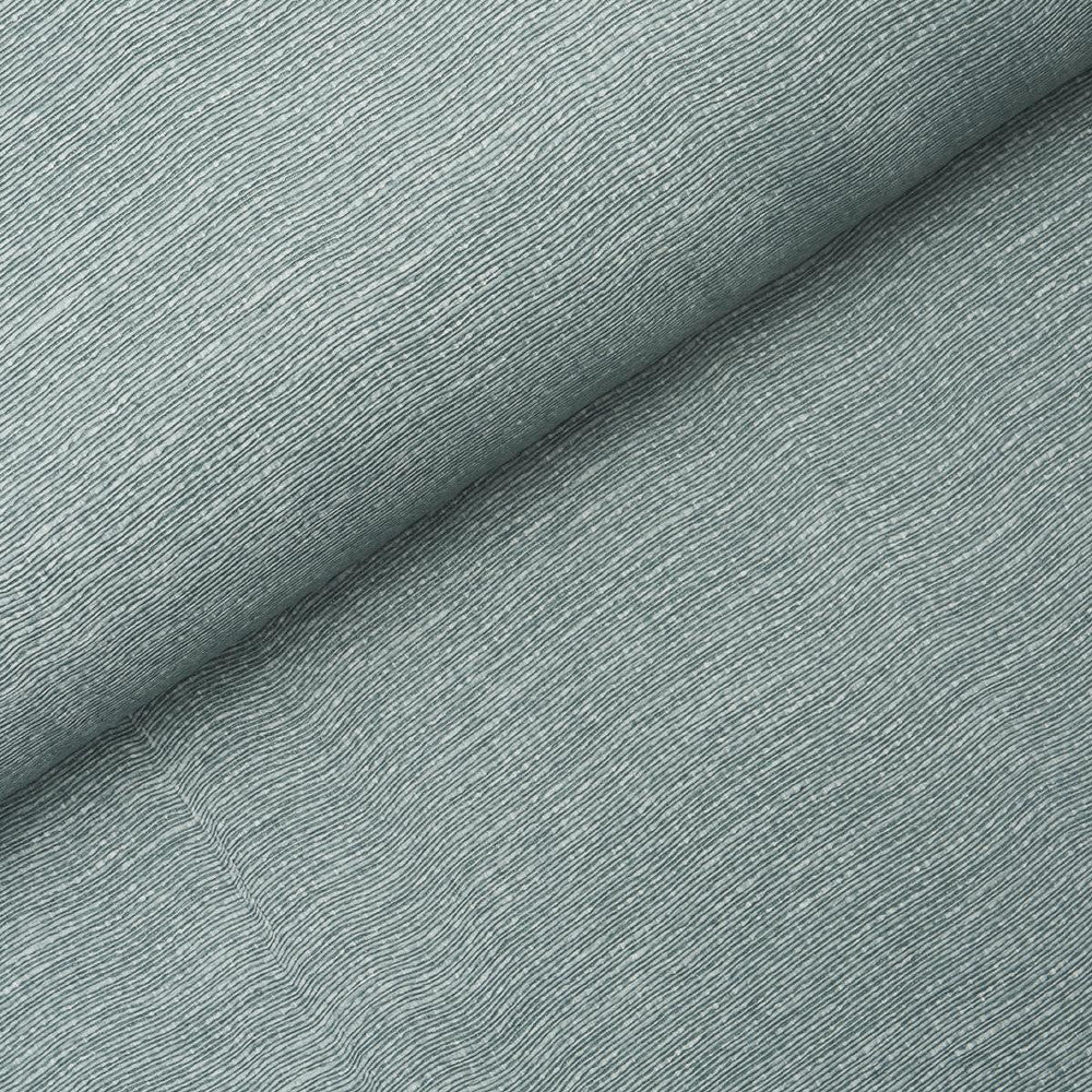 Linen Pliss Wallcovering Adriatic Blue 5015890 by Schumacher Designer Wallpaper Patterson Flynn - Swanky Fabrics -
