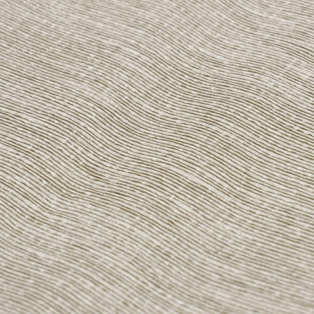 Linen Pliss Wallcovering Natural 5015894 by Schumacher Wallpaper Patterson Flynn - Fabric Carolina -