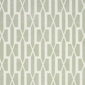 Belvedere Celadon 5015911 by Schumacher Wallpaper