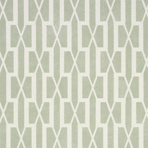 Belvedere Celadon 5015911 by Schumacher Wallpaper