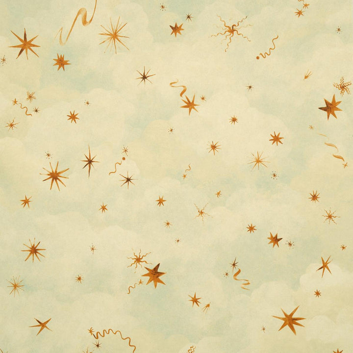 Luminaries Dusk 5016012 by Schumacher Wallpaper Backdrop X Xavier Donnelly 27.0" - Fabric Carolina -