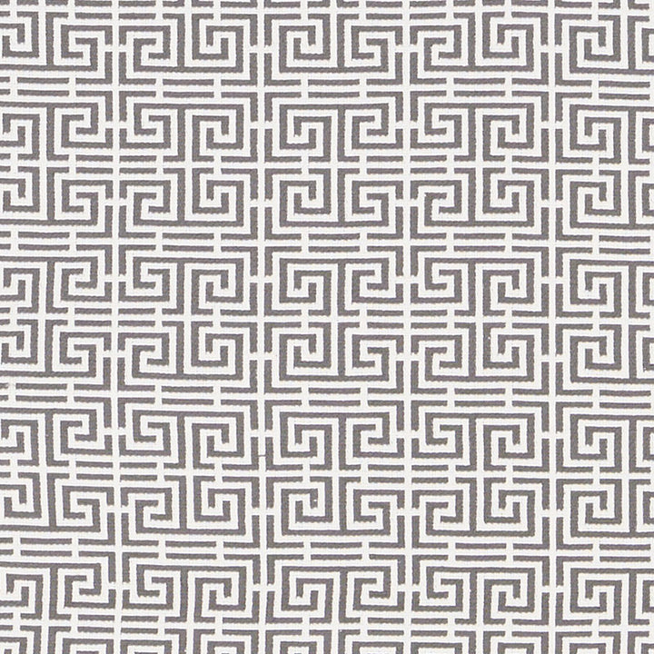 Chinois Fret Grey/White 70564 by Schumacher Fabric ESSENTIALS: SMALL-SCALE UPHOLSTERY I See Sample FRANCE HEAVY DUTY </p><p>Repeat: Horizontal: 2 1/4" (6CM) and Vertical: 2 3/8" (6CM) 53 1/2" (136CM) - Fabric Carolina -
