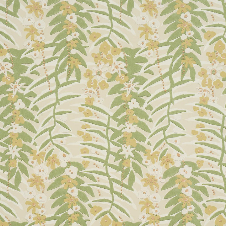Ashbee Botanical Citron 5016251 by Schumacher Wallpaper Craft Revival 27.0" - Fabric Carolina -