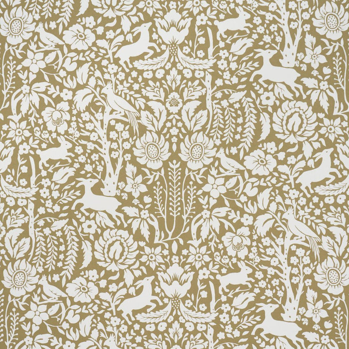 Deerfield Moss 5016261 by Schumacher Wallpaper Craft Revival 13.5" - Fabric Carolina -