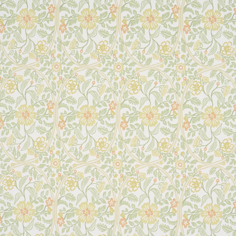 Garden Guild Marigold 5016271 by Schumacher Wallpaper Craft Revival 27.0" - Fabric Carolina -