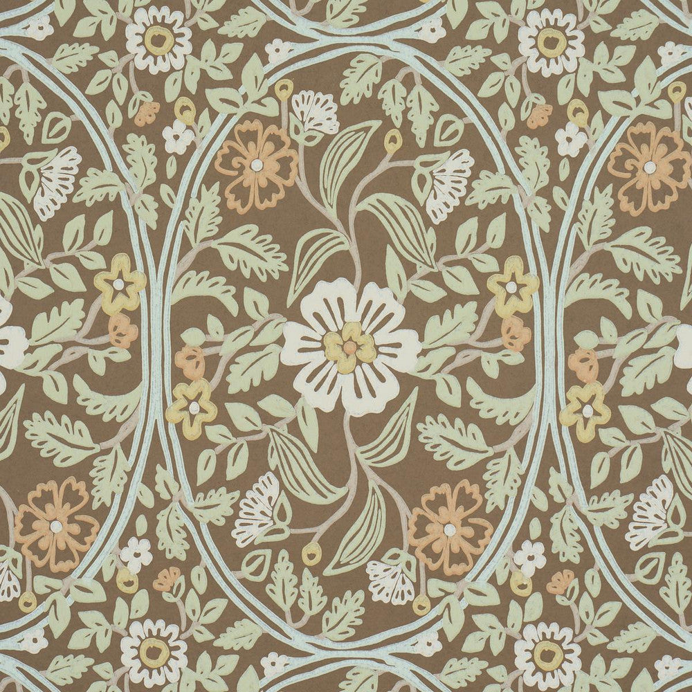 Garden Guild Sage 5016272 by Schumacher Wallpaper Craft Revival 27.0" - Fabric Carolina -