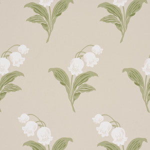 Lily Of The Valley Spring 5016281 by Schumacher Wallpaper