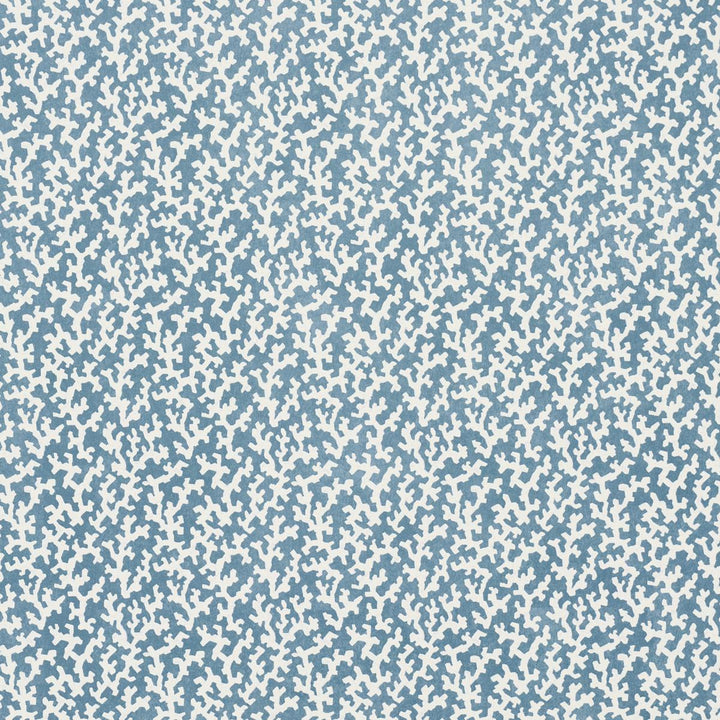 Folly Marine 5016290 by Schumacher Wallpaper Veere Grenney 4.38" - Fabric Carolina -