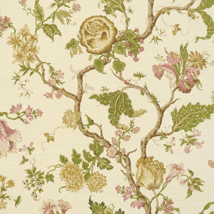 Josephine Sisal Citron 5016681 by Schumacher Wallpaper