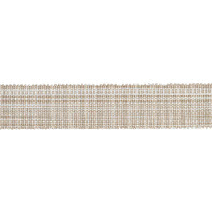 Cotton Stri Tape Medium Sand 83940 by Schumacher Trim