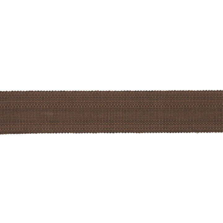 Cotton Stri Tape Wide Chestnut 83960 by Schumacher Designer Trim Patterson Flynn 1.62" - Swanky Fabrics -