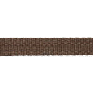 Cotton Stri Tape Wide Chestnut 83960 by Schumacher Trim
