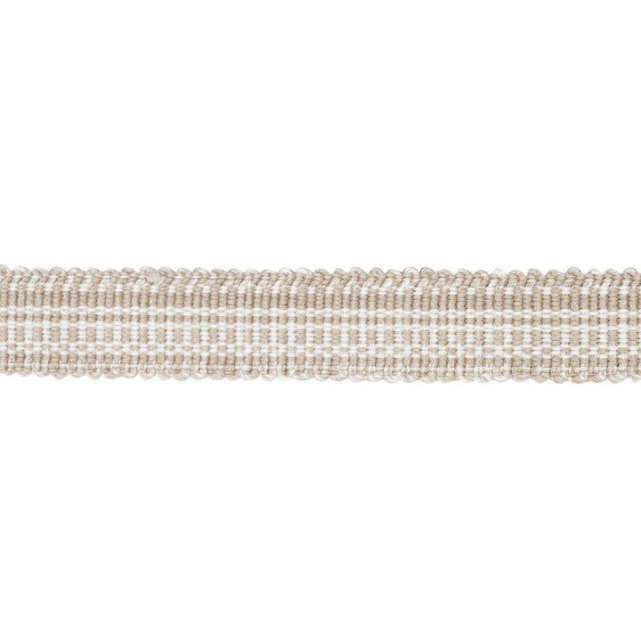 Cotton Stri Tape Narrow Sand 83951 by Schumacher Trim Patterson Flynn - Fabric Carolina -