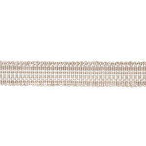 Cotton Stri Tape Narrow Sand 83951 by Schumacher Trim