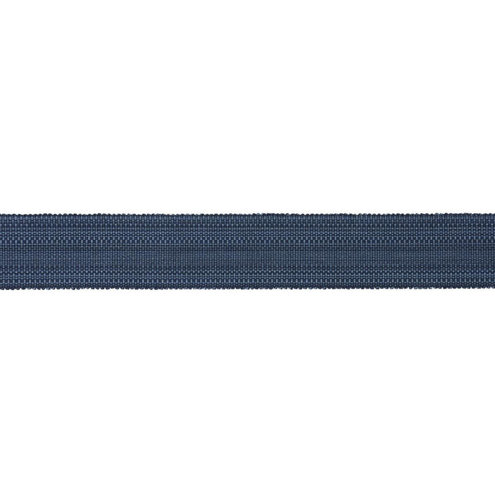 Cotton Stri Tape Wide Indigo 83962 by Schumacher Trim Patterson Flynn 1.62" - Fabric Carolina -