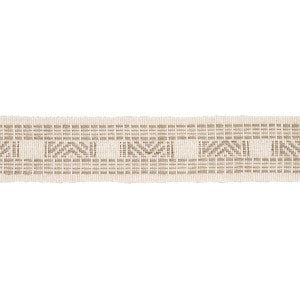 Nael Linen Cotton Tape Oyster 83981 by Schumacher Trim