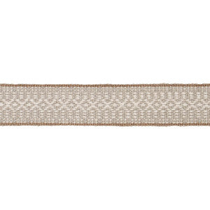 Helena Linen Cotton Tape Natural 84021 by Schumacher Trim