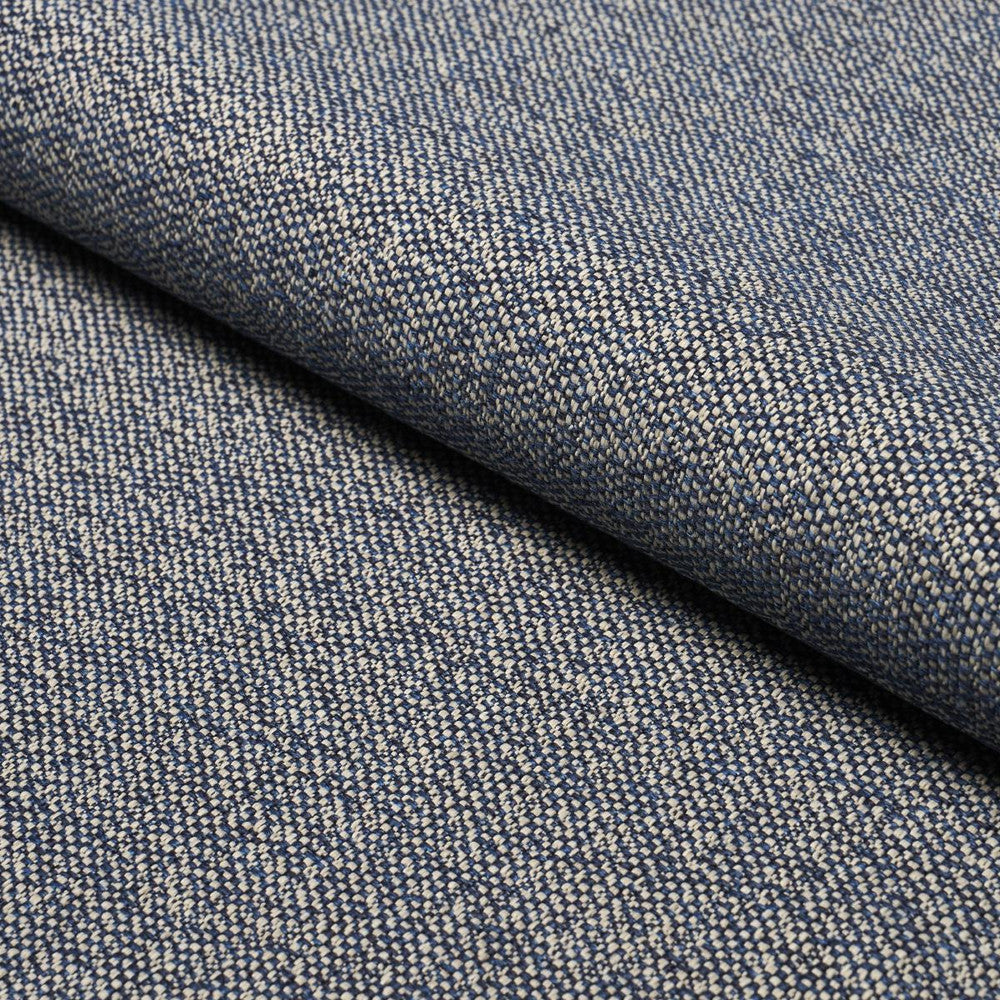 Gus Indoor/Outdoor Indigo 84342 by Schumacher Fabric Perfect Basics: Indoor/Outdoor - Fabric Carolina -