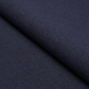 Lars Rustic Linen Navy 84492 by Schumacher Fabric