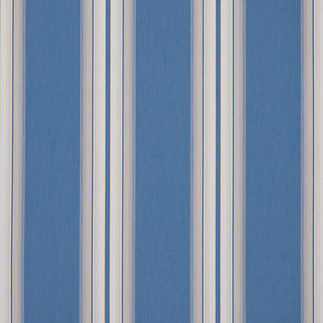 7130 Venezia Blue by Sunbrella Fabric Dickson North American Collection - Stripes 100% Solution Dyed Acrylic USA or Imported 10-Year Horizontal: and Vertical: 47 in. - Fabric Carolina -