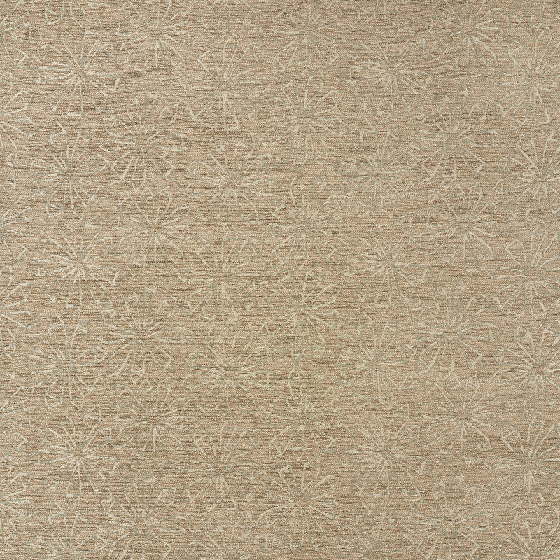 Flower Chenille Sandstone 70861 by Schumacher Fabric Flower-Chenille 73% Rayon, 27% Cotton Wyzenbeek 15,000 Horizontal: 27 and Vertical: 17 54 - Fabric Carolina -