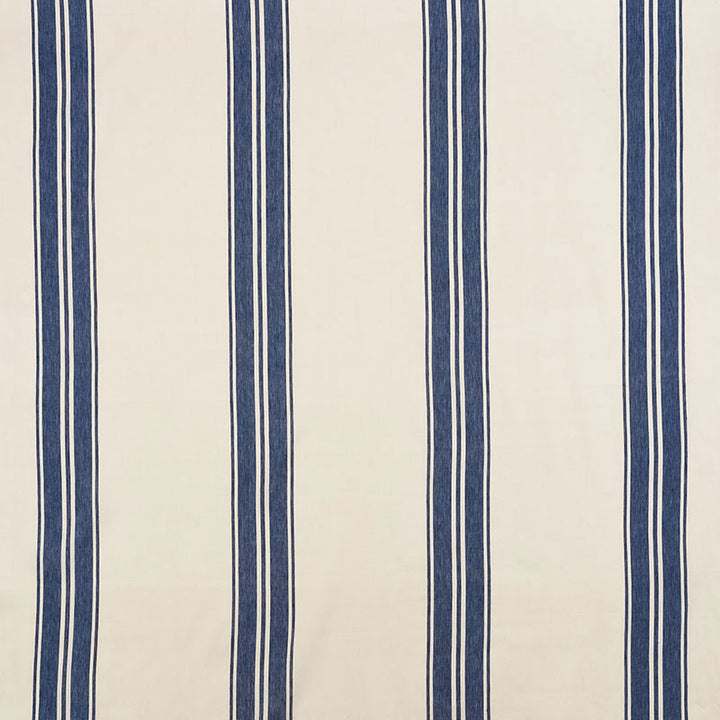 Brentwood Stripe Cobalt 70872 by Schumacher Fabric MARK D. SIKES See Sample INDIA - </p><p>Repeat: Horizontal: 13" (33CM) and Vertical: - 52 1/2" (133CM) - Fabric Carolina -
