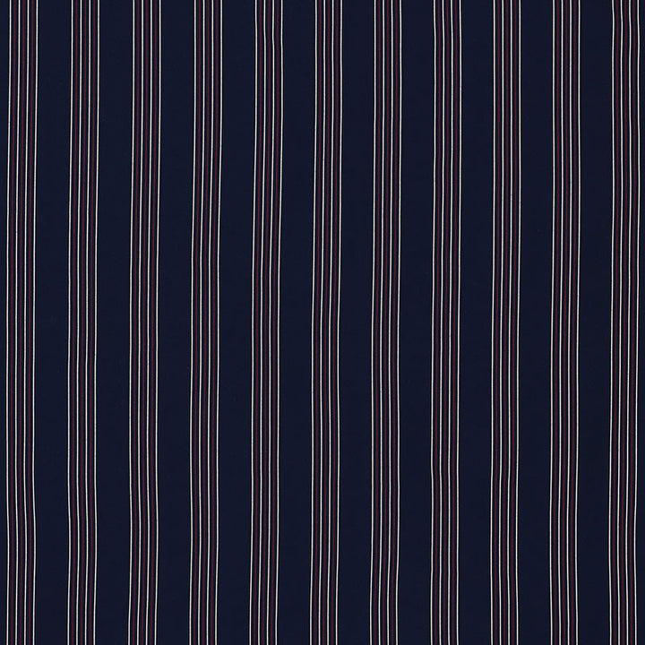Bibione Stripe Navy & Red 70900 by Schumacher Fabric Riviera 100% Solution Wyzenbeek 30,000 Horizontal: 3 and Vertical: - 59.5 - Fabric Carolina -