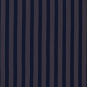 Bibione Stripe Navy & Red 70900 by Schumacher Fabric