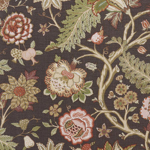 Darsy Tree Of Life Sepia 181882 by Schumacher Fabric