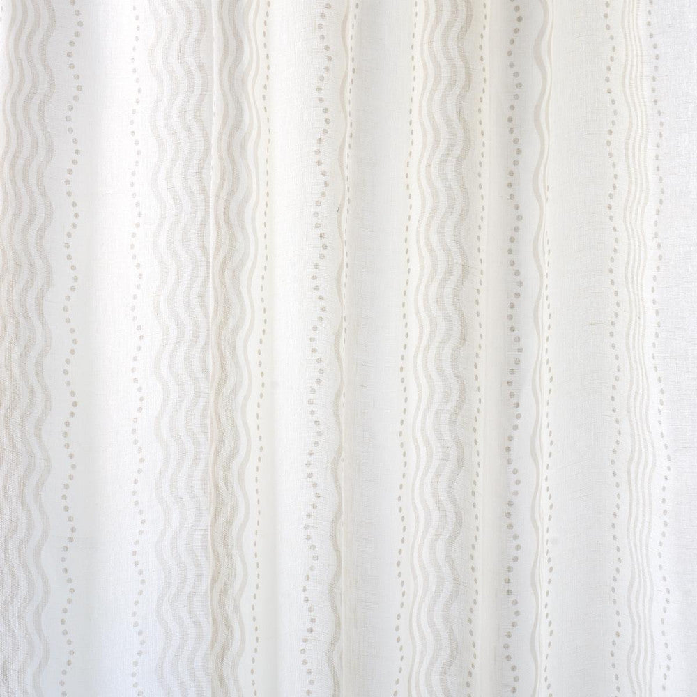 Margot Linen Sheer Neutral 182012 by Schumacher Fabric Rita Konig 5.38" - Fabric Carolina -
