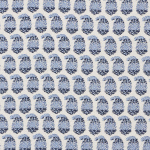 Terry Blue & Navy 182060 by Schumacher Fabric