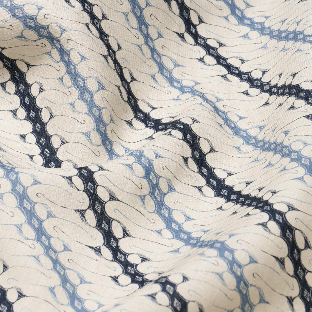 Ronnie Blue 182051 by Schumacher Fabric Rita Konig 5.38" - Fabric Carolina -