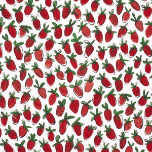 Shortcake Indoor/Outdoor Red 182190 by Schumacher Fabric