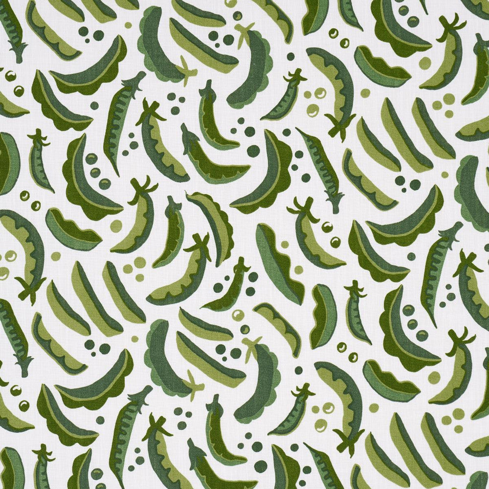 Sugar Ann Indoor/Outdoor Green 182210 by Schumacher Designer Fabric Studio Bon 16.88" - Swanky Fabrics -