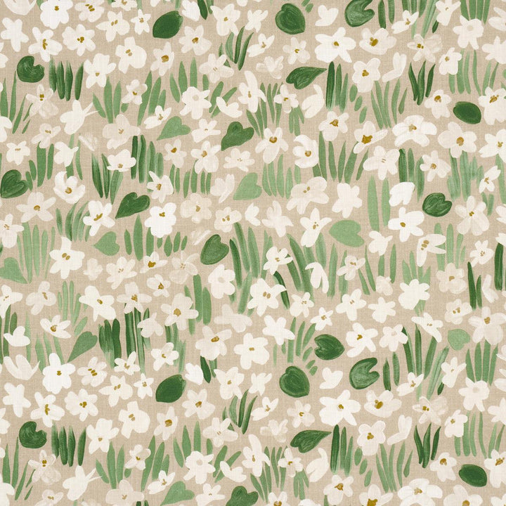 Sweet Violette Indoor/Outdoor Neutral 182201 by Schumacher Designer Fabric Studio Bon 27.0" - Swanky Fabrics -