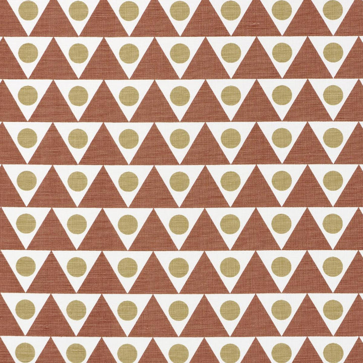 Pennant Terracotta 182222 by Schumacher Fabric Studio Bon 2.25" - Fabric Carolina -