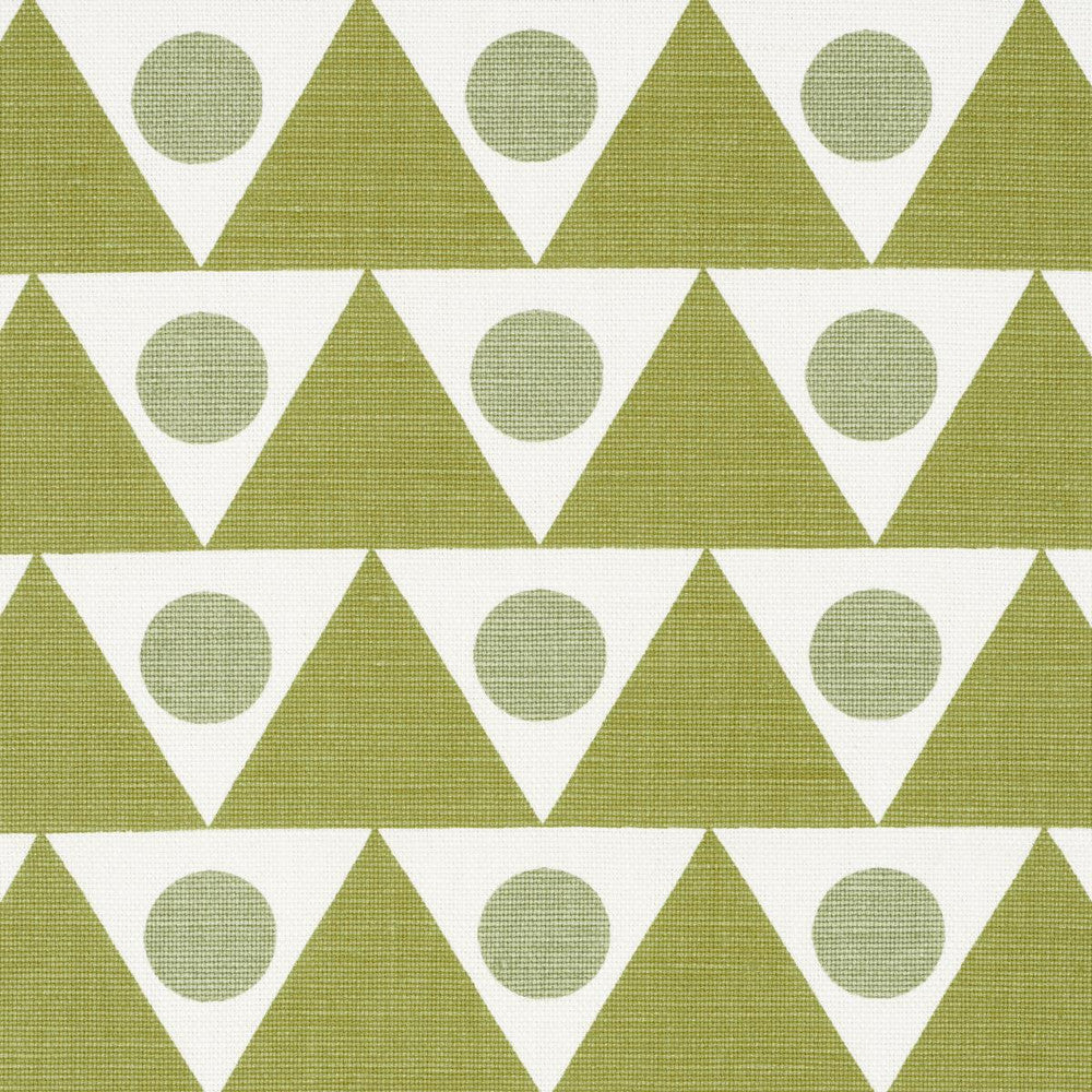 Pennant Green 182221 by Schumacher Designer Fabric Studio Bon 2.25" - Swanky Fabrics -