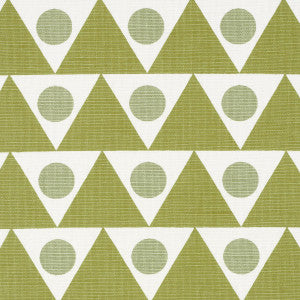 Pennant Green 182221 by Schumacher Fabric