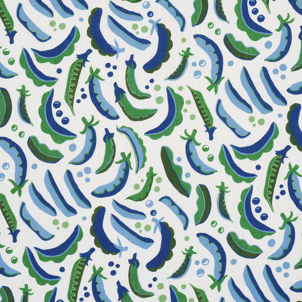 Sugar Ann Indoor/Outdoor French Blue 182211 by Schumacher Fabric Studio Bon 16.88" - Fabric Carolina -