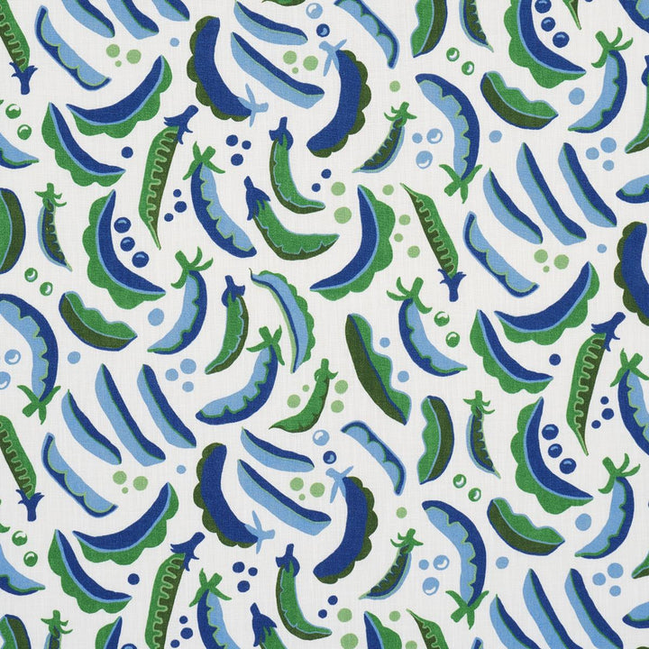 Sugar Ann Indoor/Outdoor French Blue 182211 by Schumacher Fabric Studio Bon 16.88" - Fabric Carolina -