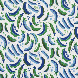 Sugar Ann Indoor/Outdoor French Blue 182211 by Schumacher Fabric