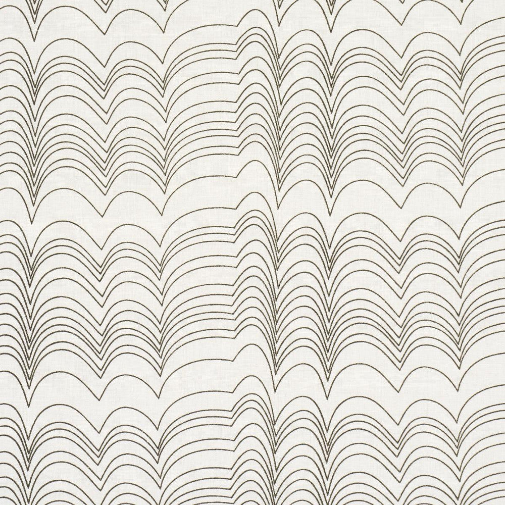 Richter Black 182232 by Schumacher Fabric Studio Bon 10.88" - Fabric Carolina -