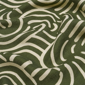 New Beat Olive 182363 by Schumacher Fabric