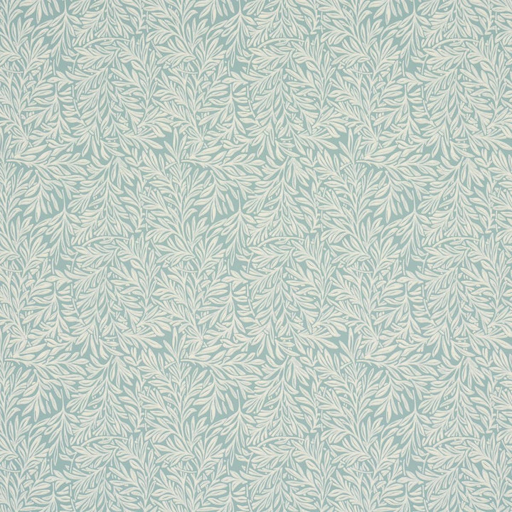 Willow Leaf Aqua 5004139 by Schumacher Wallpaper Craft Revival 9.0" - Fabric Carolina -