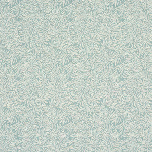 Willow Leaf Aqua 5004139 by Schumacher Wallpaper